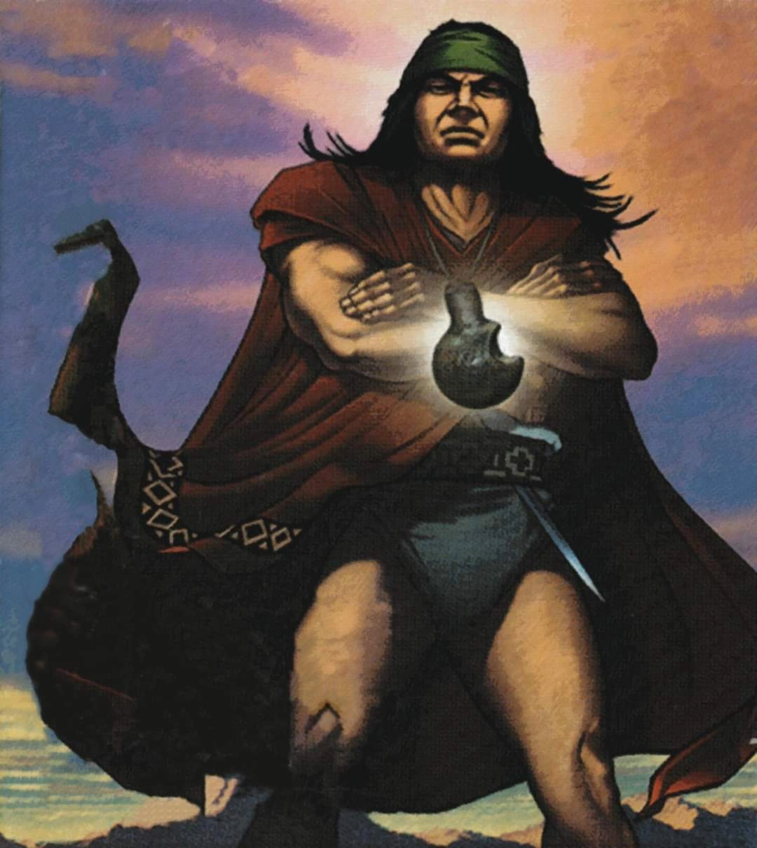 Ilustración de la baraja B2